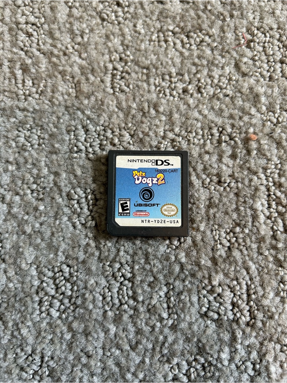Nintendo DS Petz Dogz 2 Game Cartridge - Blue and Black